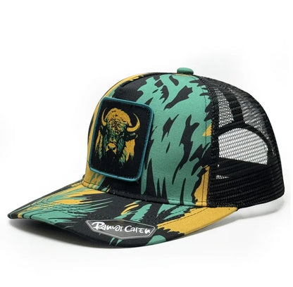 Boné Masculino Aba Reta Mesh Colourful