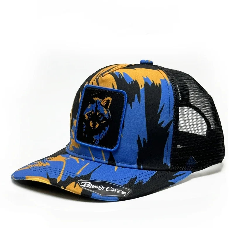 Boné Masculino Aba Reta Mesh Colourful