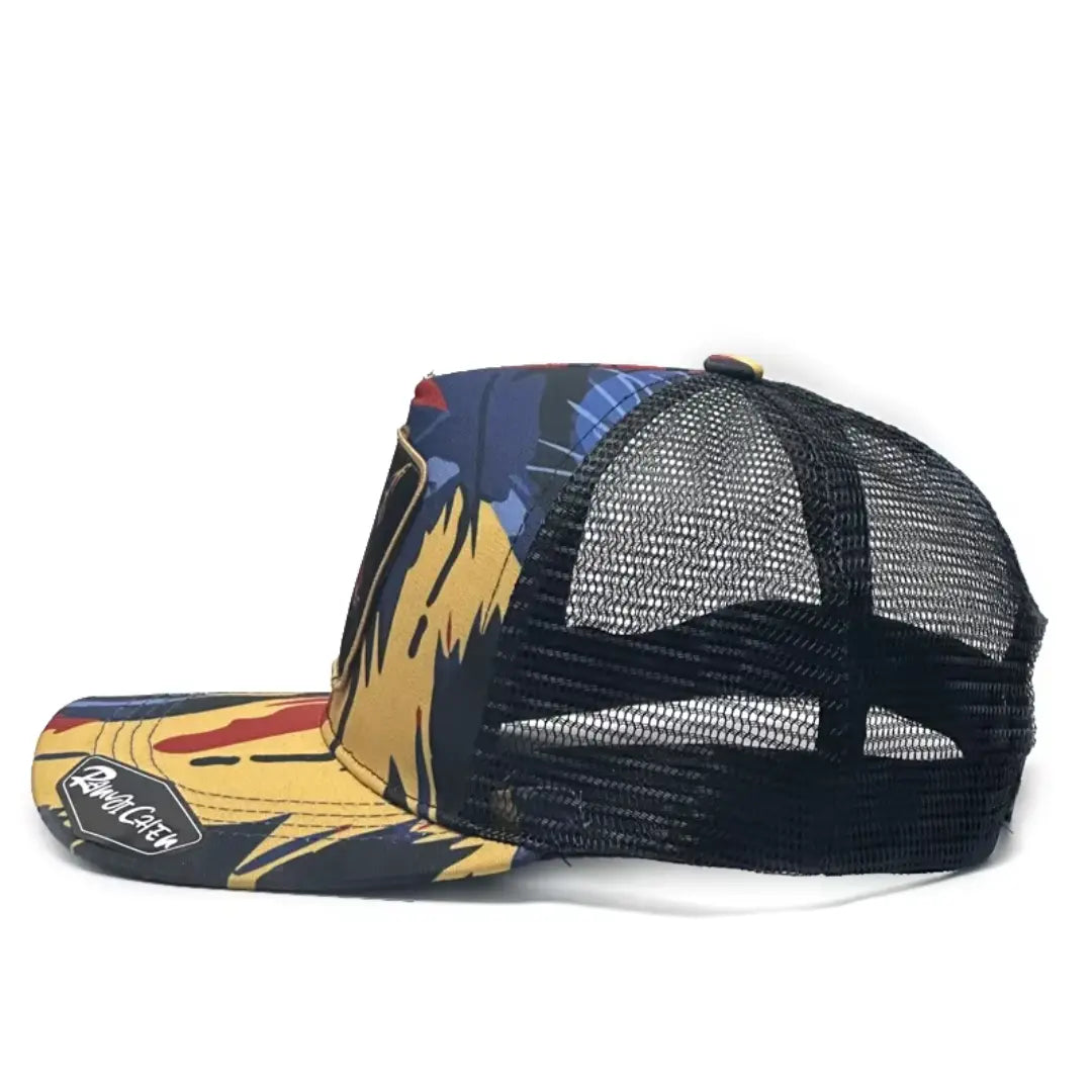 Boné Masculino Aba Reta Mesh Colourful