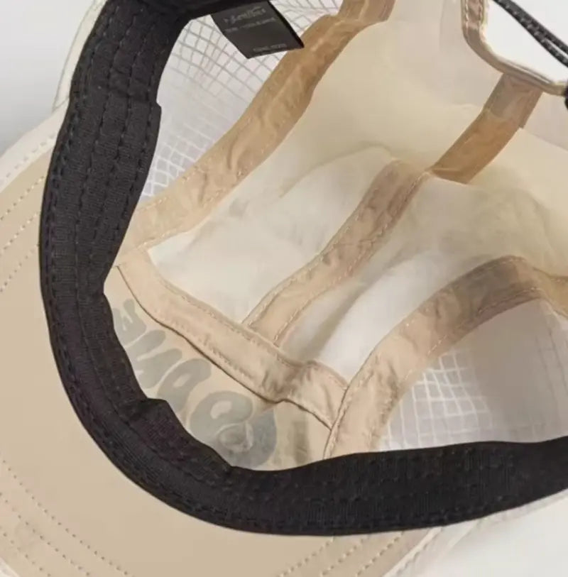 Boné Masculino Aba Reta Retrô Secagem Rápida 1More