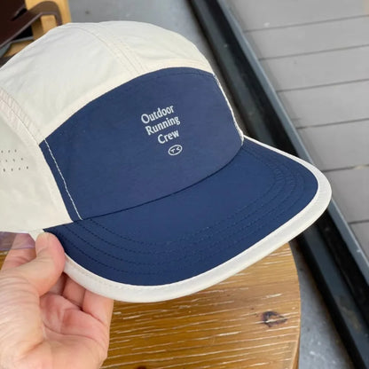 Boné Masculino Aba Reta Retro Color Block