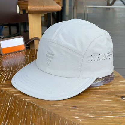 Boné Masculino Aba Reta Retro Color Block