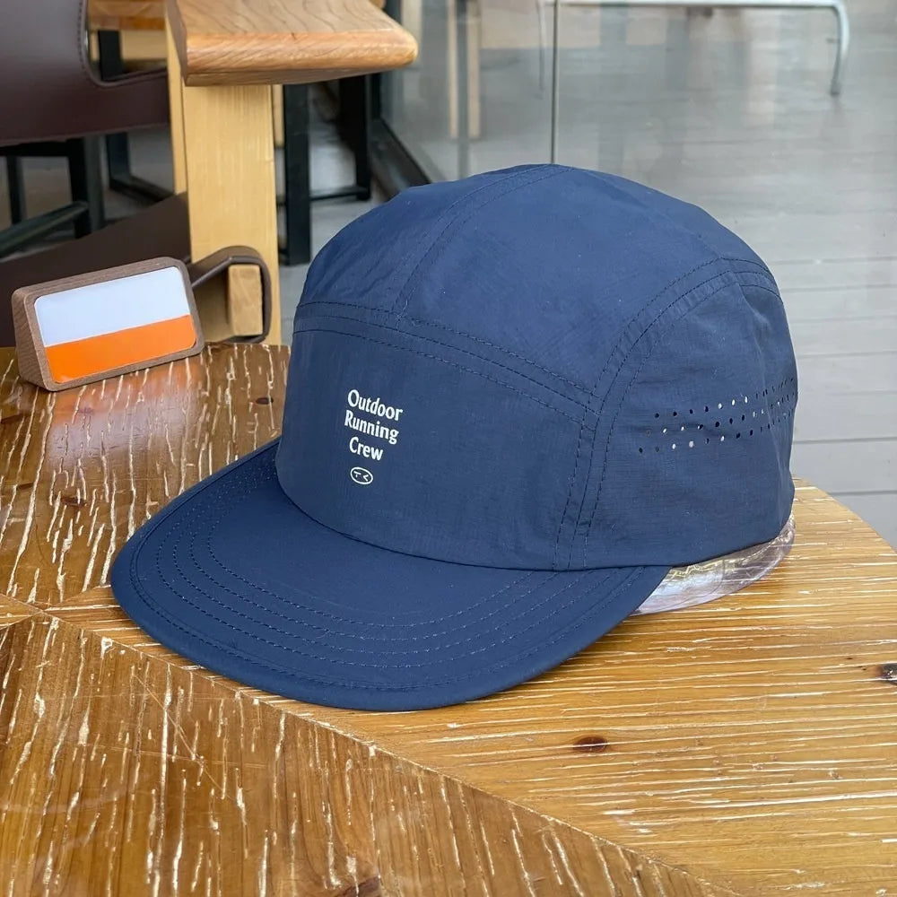 Boné Masculino Aba Reta Retro Color Block