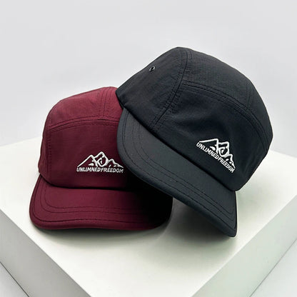 Boné Masculino Retro Aba Curva Freedom