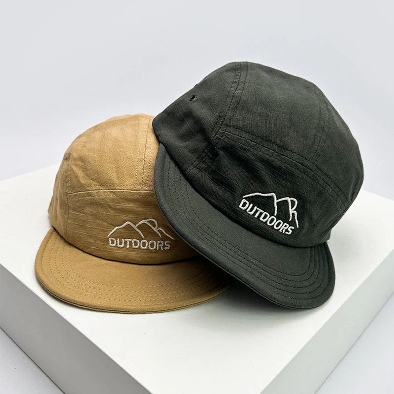 Boné Masculino Retro Aba Reta Outdoors