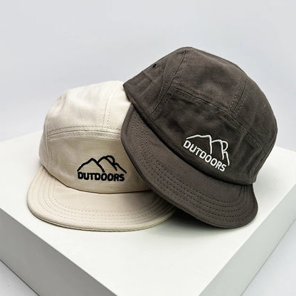 Boné Masculino Retro Aba Reta Outdoors