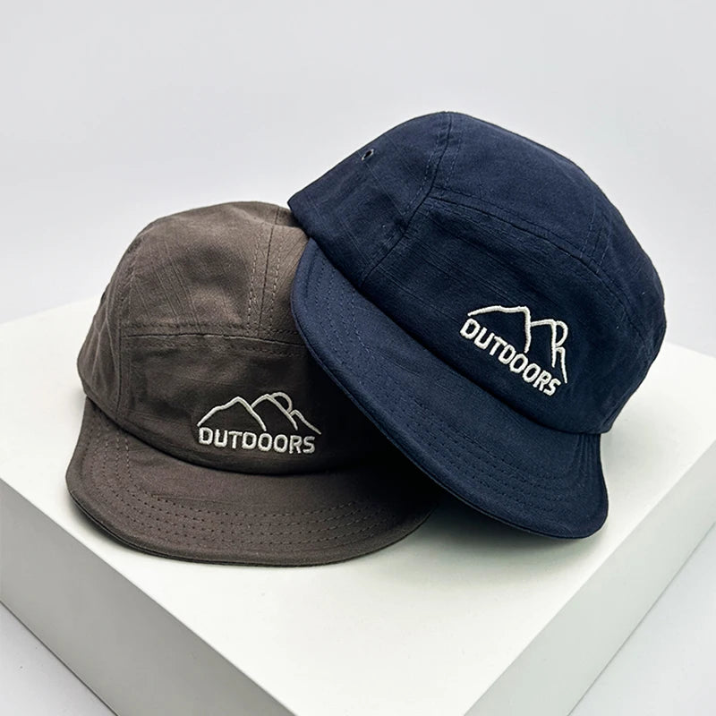 Boné Masculino Retro Aba Reta Outdoors