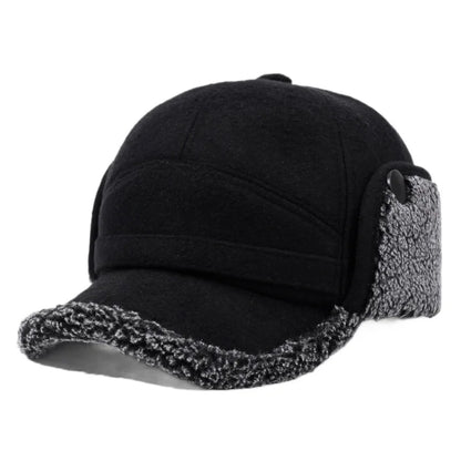 Boné Masculino de Inverno com Protetor de Orelha Quentinho NewWarm