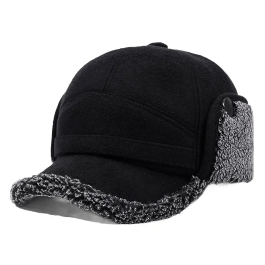 Boné Masculino de Inverno com Protetor de Orelha Quentinho NewWarm