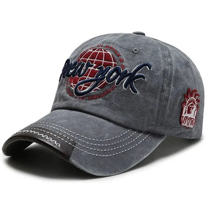 Boné Masculino Aba Curva New York