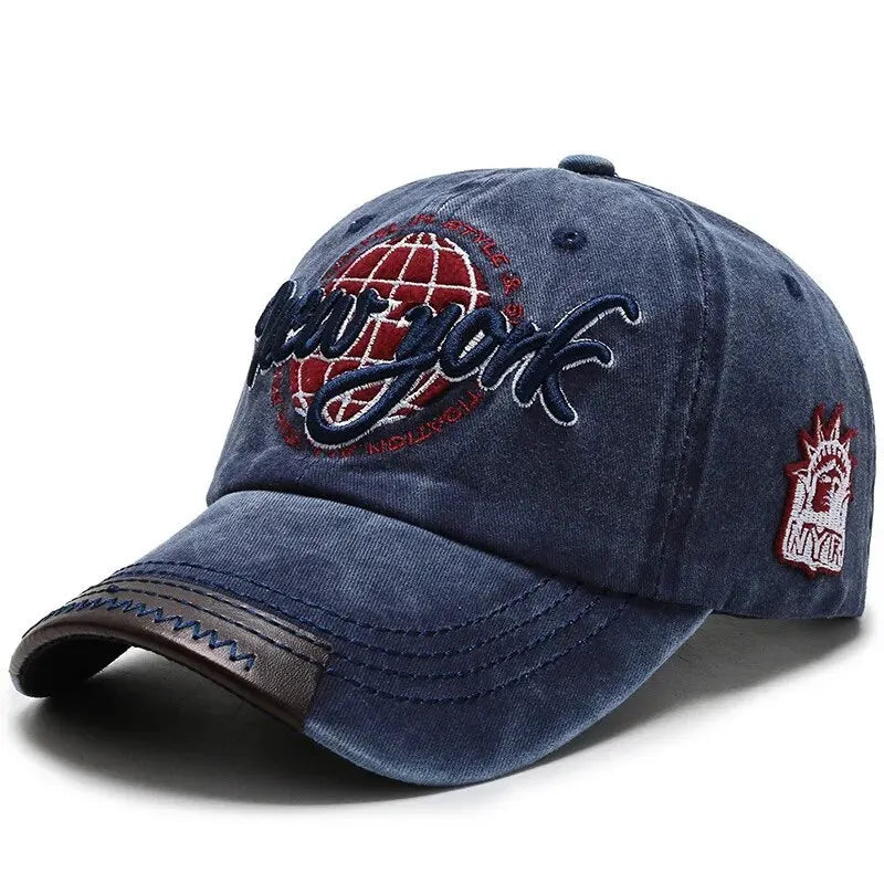 Boné Masculino Aba Curva New York