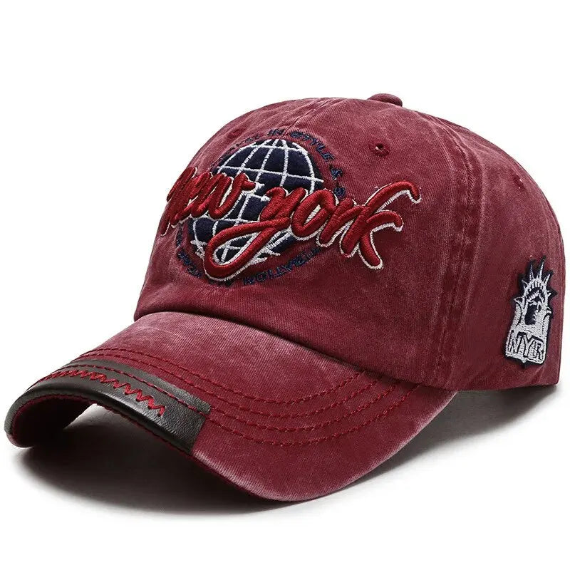 Boné Masculino Aba Curva New York