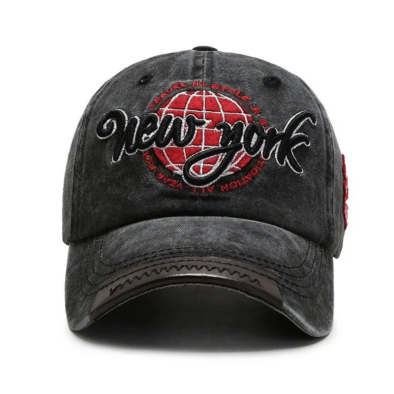 Boné Masculino Aba Curva New York