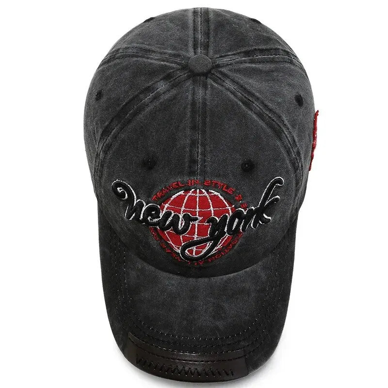 Boné Masculino Aba Curva New York