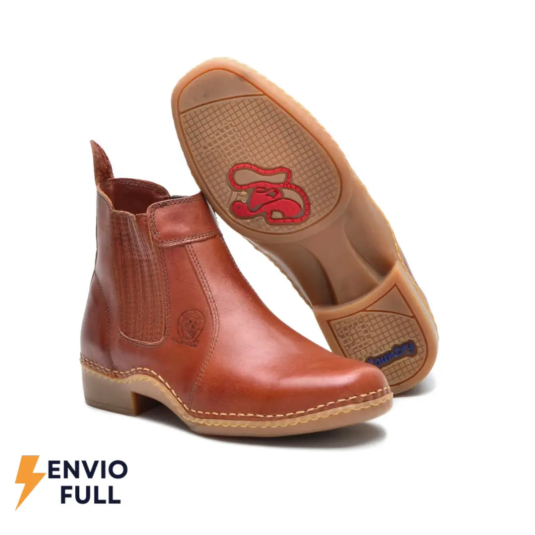Bota Masculina em Couro Legítimo Country Premium