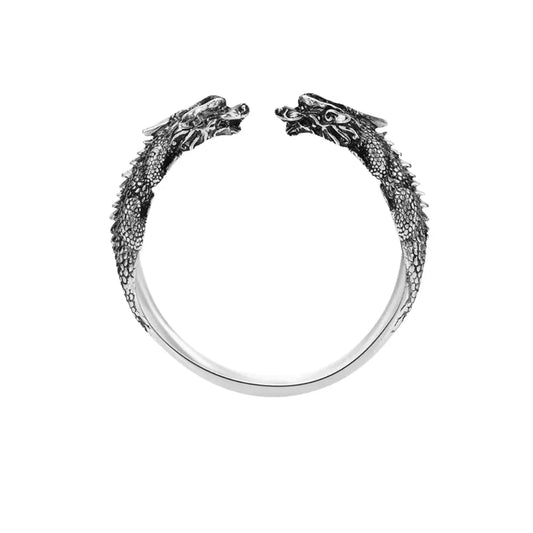 Bracelete Masculino em Aço Dragon