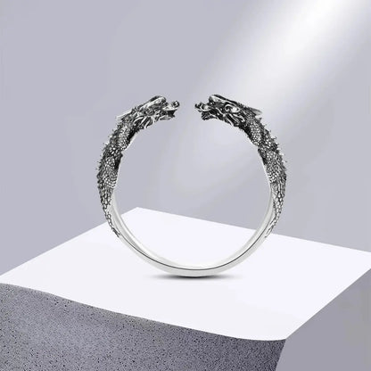 Bracelete Masculino em Aço Dragon