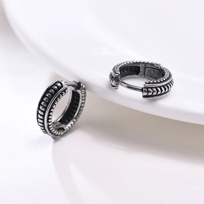 Brinco Masculino Argola em Aço Ergon (Par)