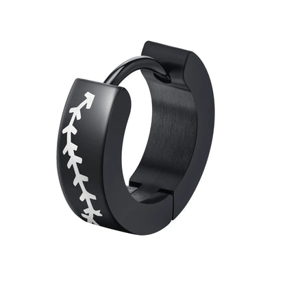 Brinco Masculino Argola em Aço Prometheus (Par)
