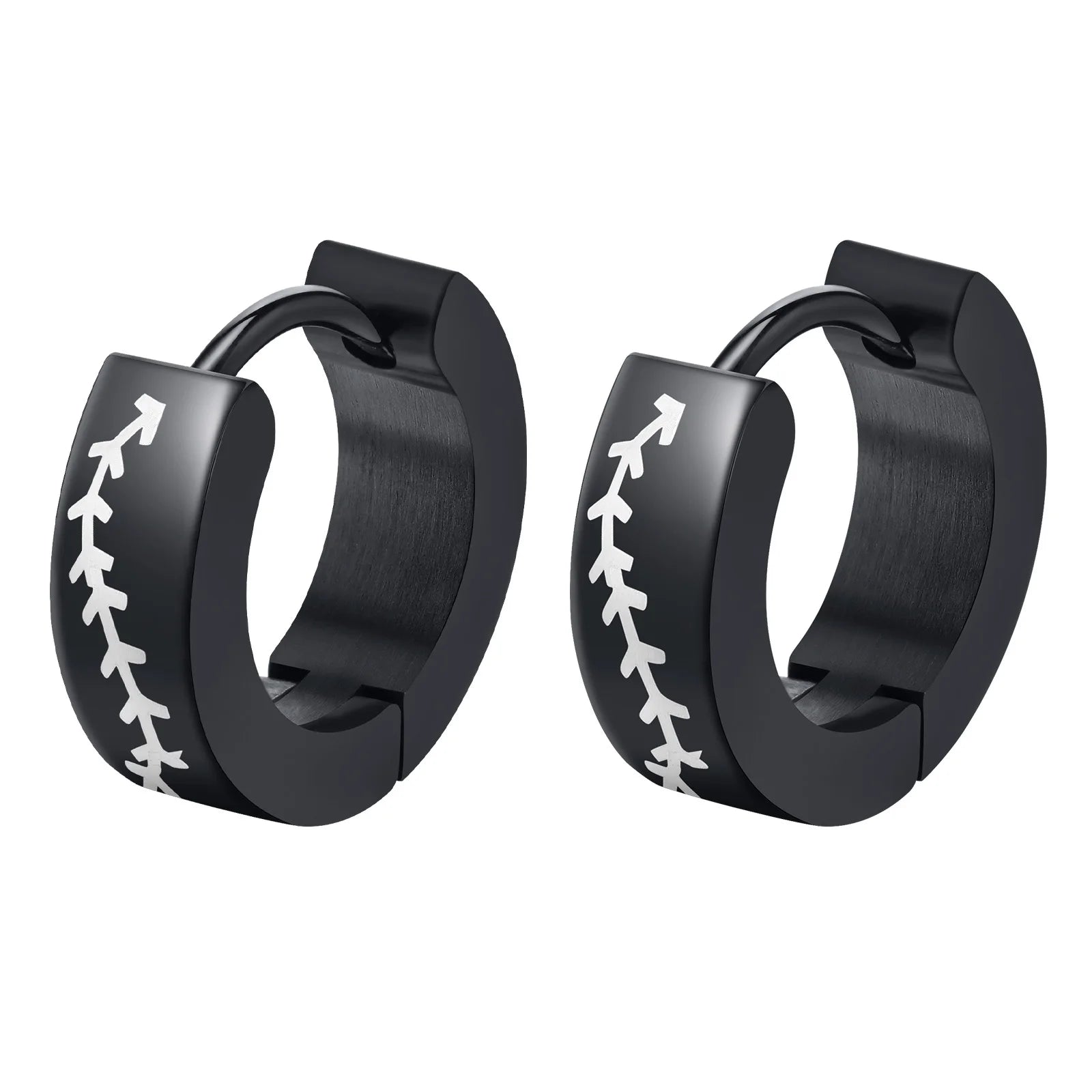Brinco Masculino Argola em Aço Prometheus (Par)