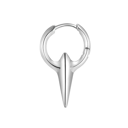 Brinco Masculino em Aço Argola Spear