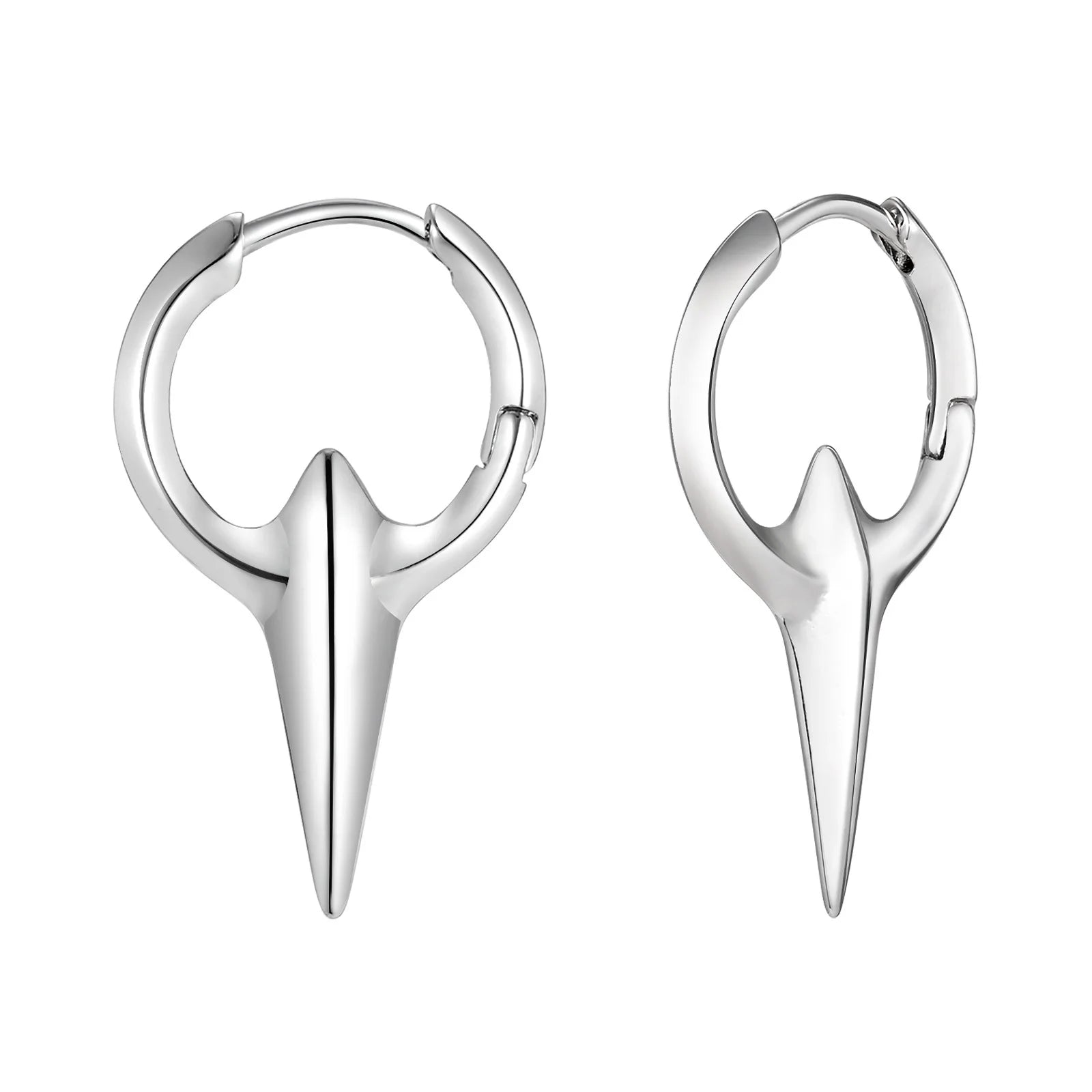 Brinco Masculino em Aço Argola Spear