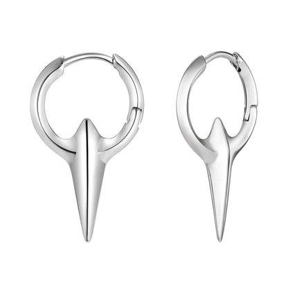 Brinco Masculino em Aço Argola Spear
