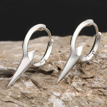 Brinco Masculino em Aço Argola Spear