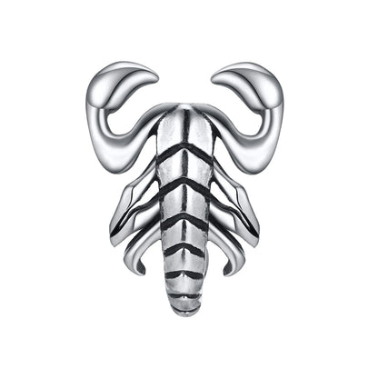 Brinco Masculino em Aço Scorpion (Par)