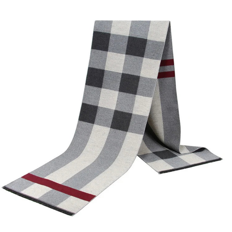 Cachecol Masculino Cashmere Print
