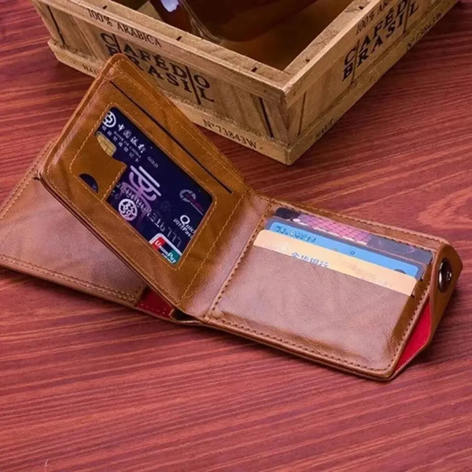 Carteira Masculina de Couro Ecológico Dollar