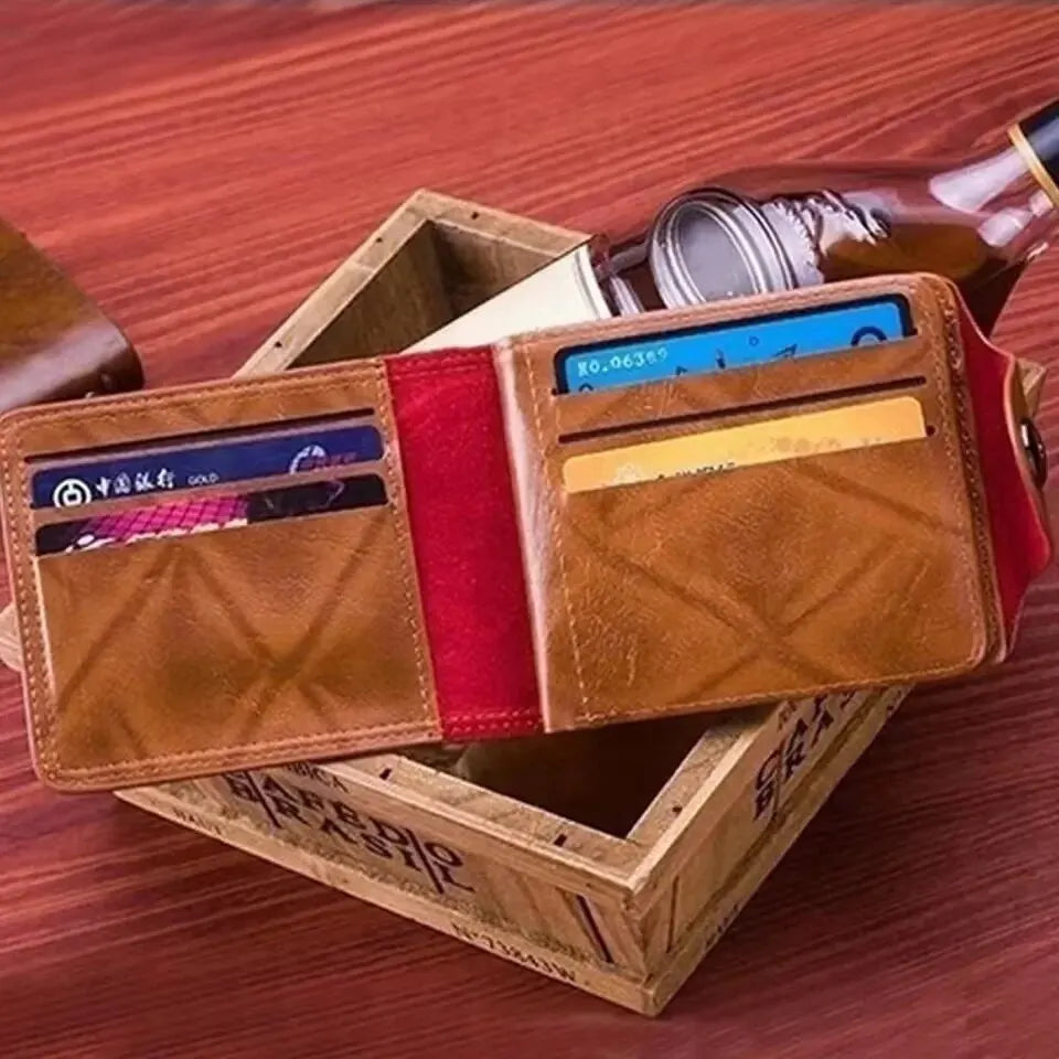 Carteira Masculina de Couro Ecológico Dollar