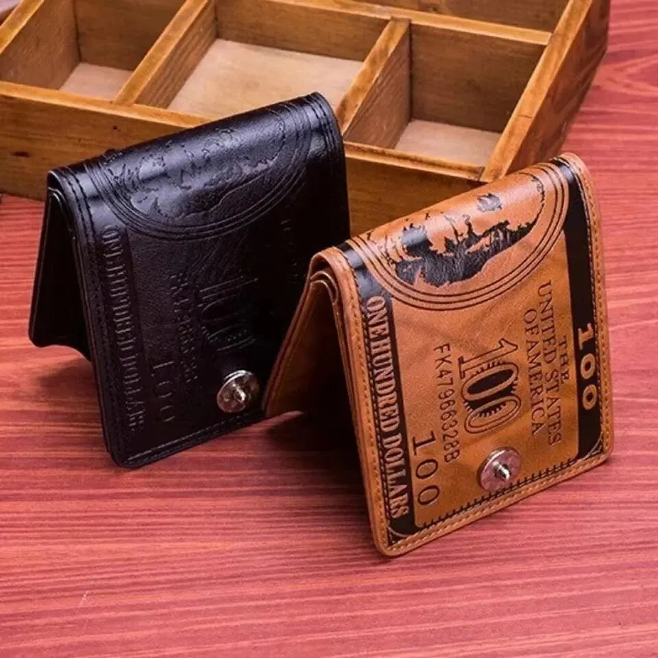 Carteira Masculina de Couro Ecológico Dollar