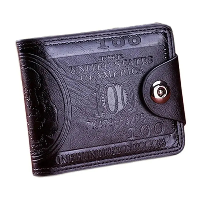 Carteira Masculina de Couro Ecológico Dollar