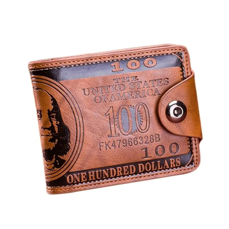 Carteira Masculina de Couro Ecológico Dollar