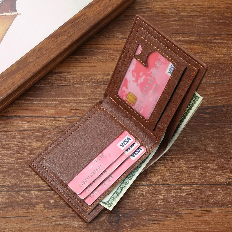 Carteira Masculina em Couro Ecológico Empório Fashion