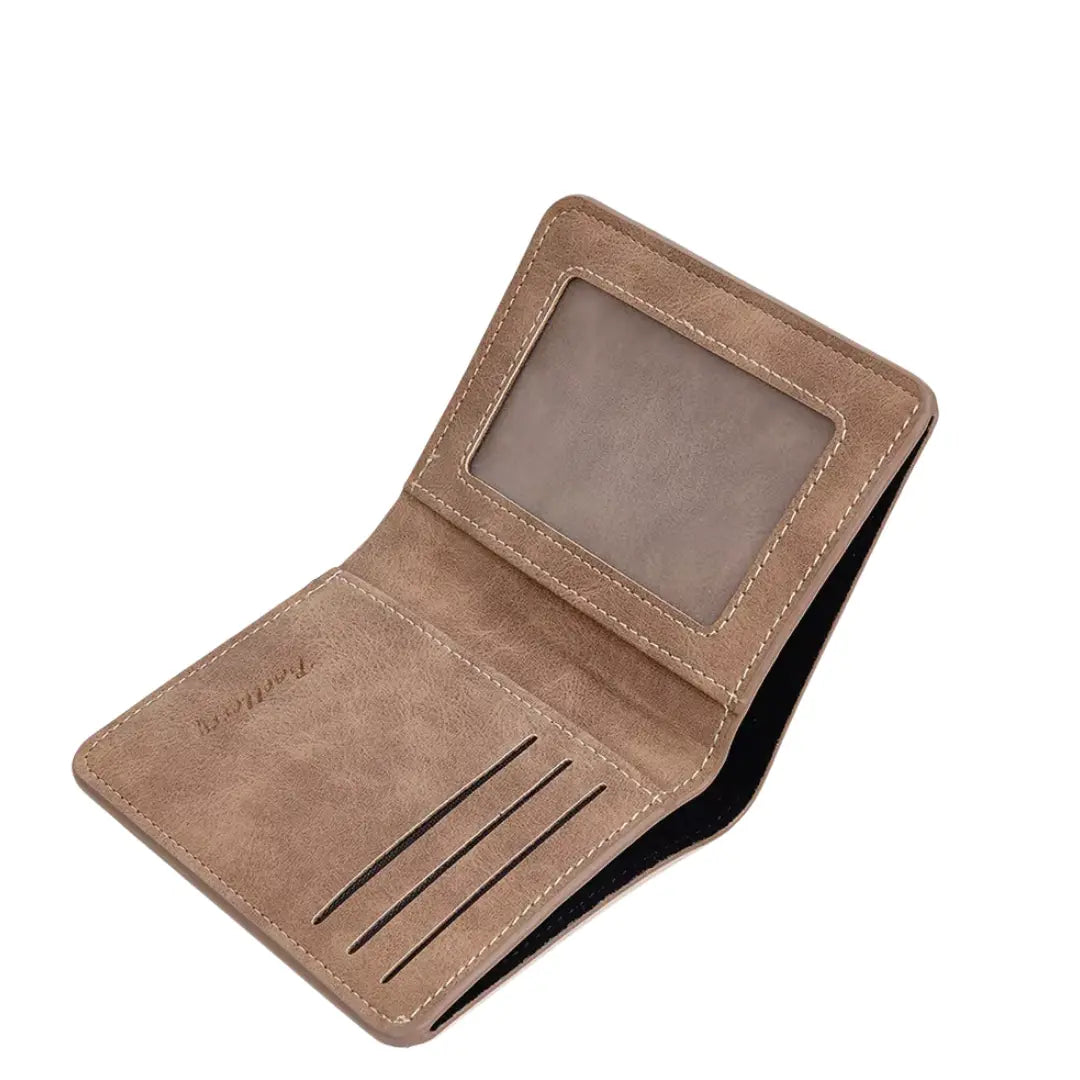Carteira Masculina em Couro Ecológico Minimalist