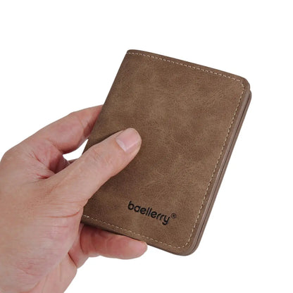 Carteira Masculina em Couro Ecológico Minimalis