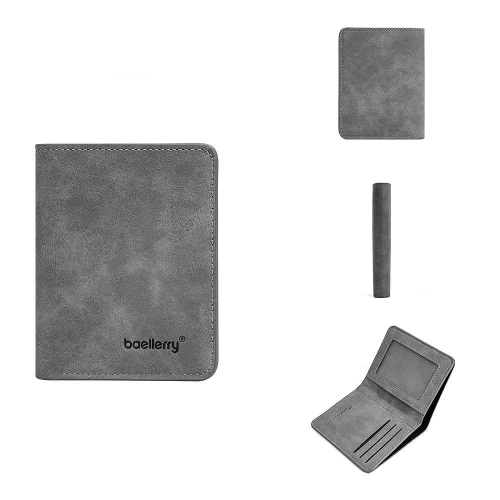 Carteira Masculina em Couro Ecológico Minimalist
