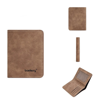Carteira Masculina em Couro Ecológico Minimalist