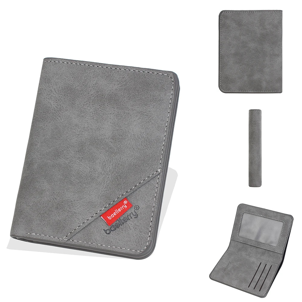 Carteira Masculina em Couro Ecológico Pocket