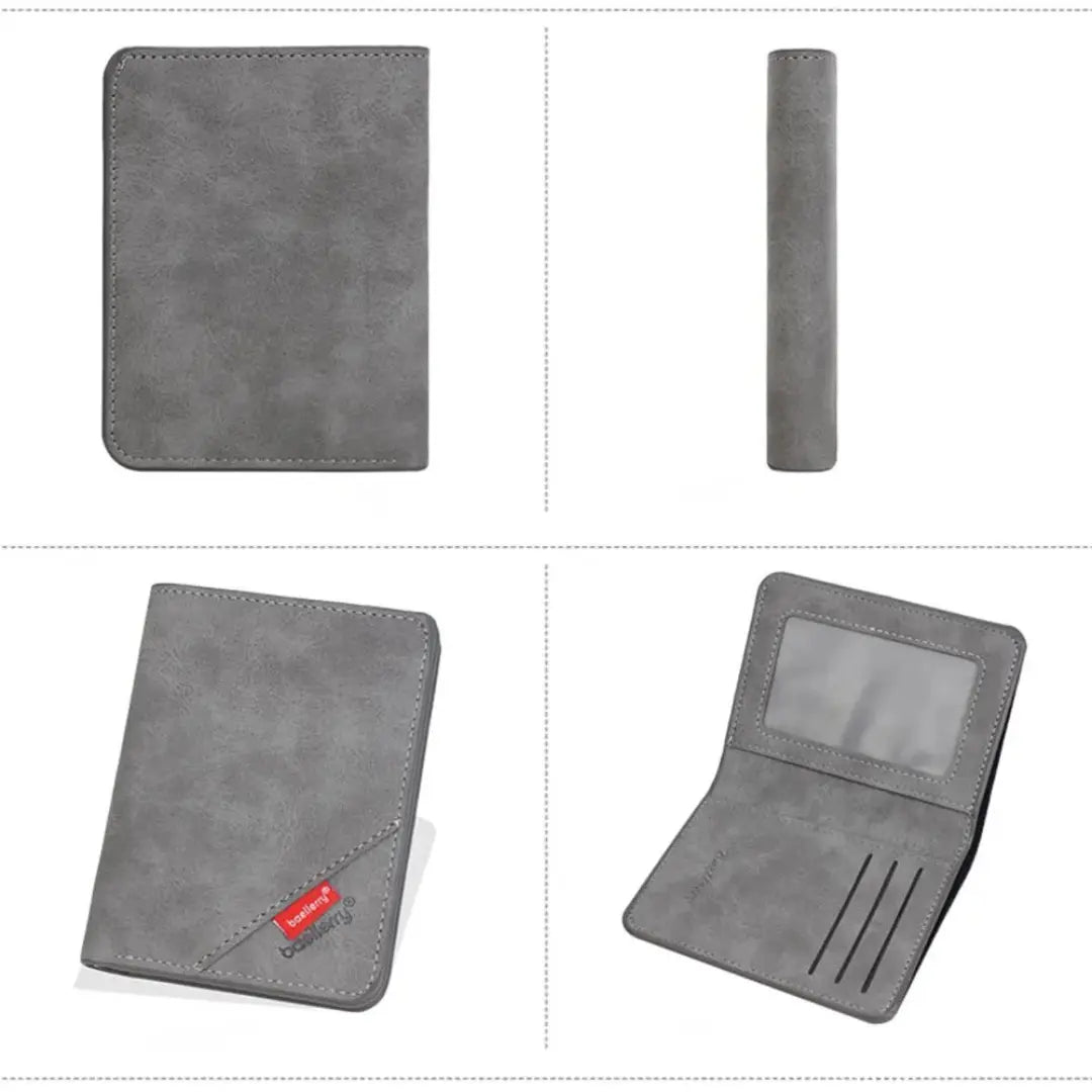 Carteira Masculina em Couro Ecológico Pocket