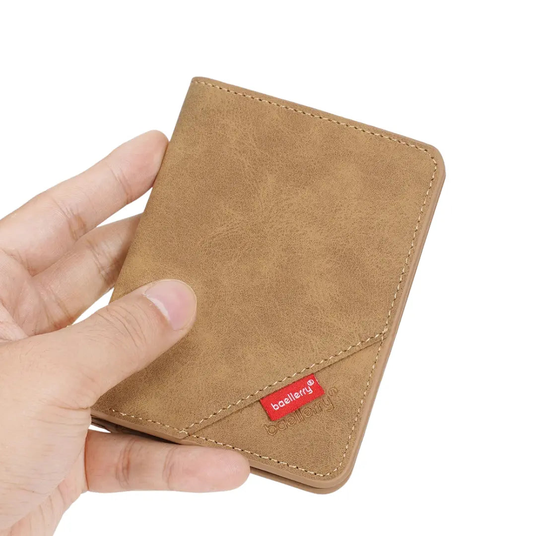Carteira Masculina em Couro Ecológico Pocket