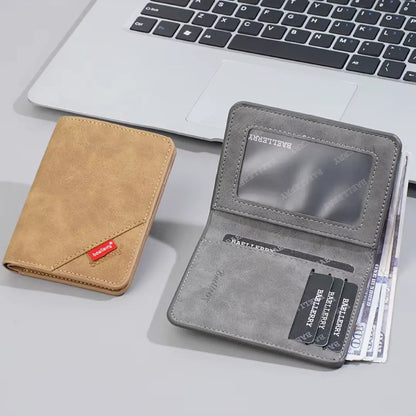 Carteira Masculina em Couro Ecológico Pocket