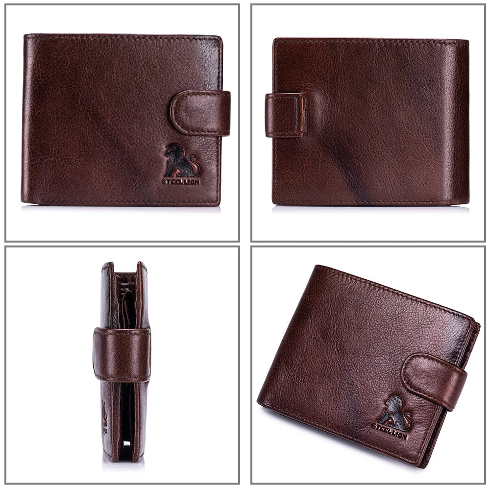 Carteira Masculina em Couro Legítimo Schalatum Kingdom