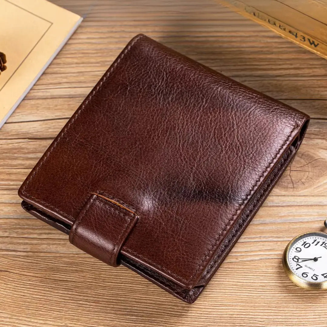 Carteira Masculina em Couro Legítimo Schalatum Kingdom