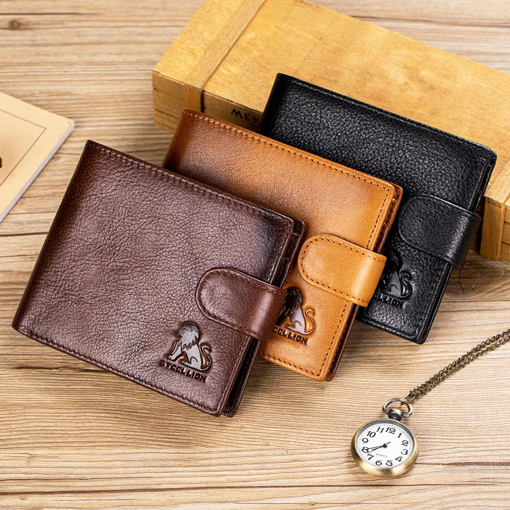 Carteira Masculina em Couro Legítimo Schalatum Kingdom