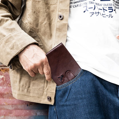 Carteira Masculina em Couro Legítimo Schalatum Kingdom