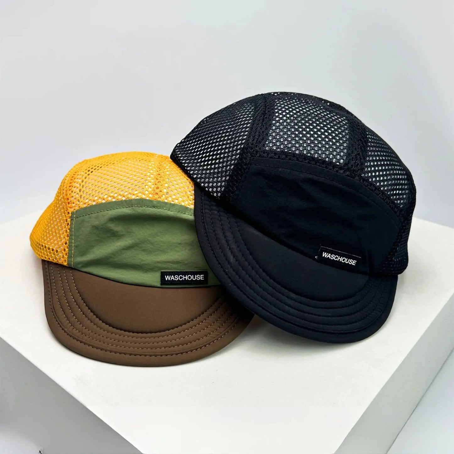 Chapéu Masculino Aba Reta Retro Mesh Wachouse