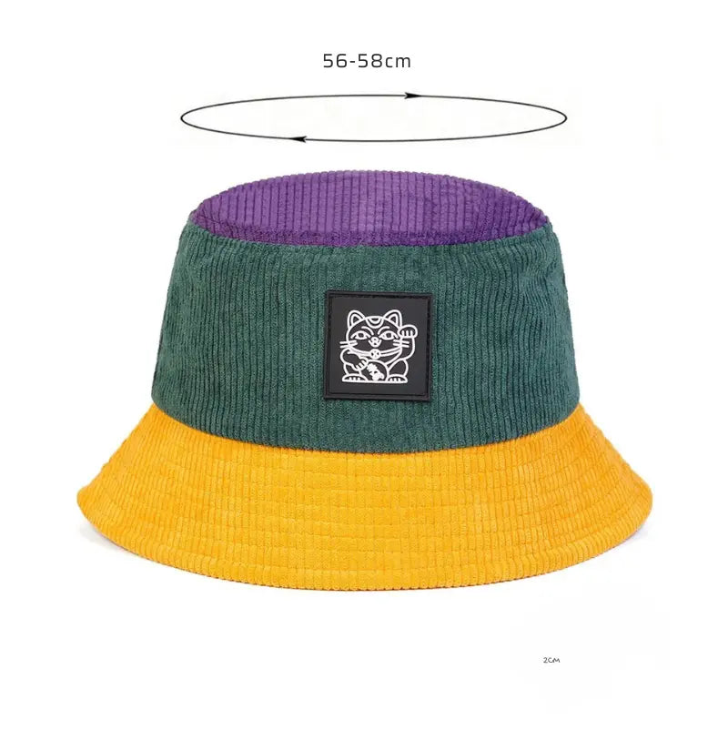 Chapéu Masculino Bucket Color Cat